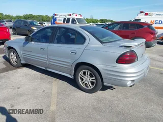2000 Pontiac Grand Am SE with VIN 1G2NE52T8YM712695, listed as a IAAI auction lot 41855853 with 63,914 mi miles. Bid and sale history available at carsss.com. Image 3.