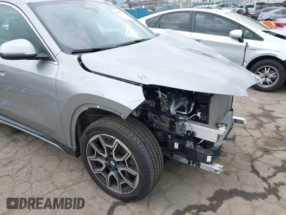 2023 BMW X1 xDrive28i with VIN WBX73EF02P5Y08733, listed as a IAAI auction lot 41901171 with 13,684 mi miles and . Bid and sale history available at DreamBid. Image 18.