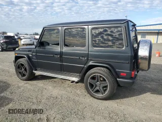 2016 Mercedes-Benz G-Class AMG G 63 with VIN WDCYC7DF9GX255095, listed as a Copart auction lot 46145585 with 78,847 mi miles and Salvage Title. Bid and sale history available at carsss.com. Image 2.