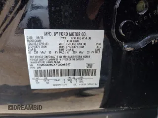 2023 Ford Explorer Platinum с VIN 1FM5K8HCXPGC08557, выставлен на аукционе Copart как лот 63674354 с пробегом 3 977 миль миль и Списание • Salvage title. История ставок и продаж доступна на DreamBid. Изображение 14.