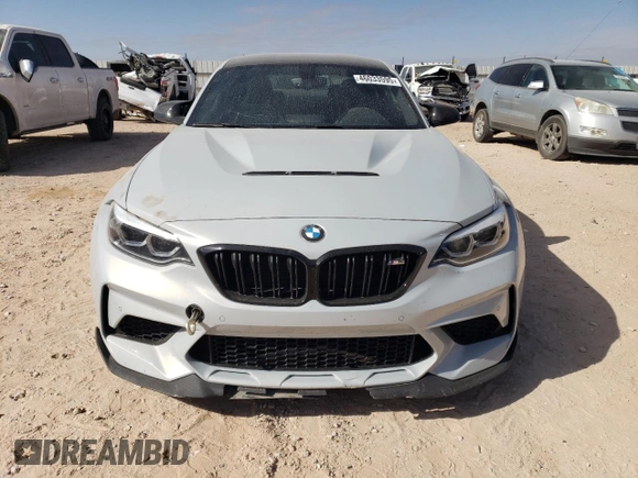 2020 BMW M2 z VIN WBS1J3C00L7H42503, wystawiony jako Copart lot #46033595 z przebiegiem 37 656 mil mil oraz Szkoda całkowita • Salvage title. Historia ofert i sprzedaży dostępna na DreamBid. Obrazek 5.