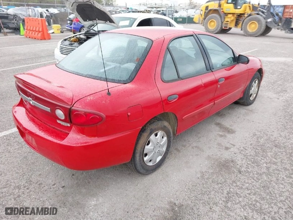 2003 Chevrolet Cavalier with VIN 1G1JC52F837163137, listed as a IAAI auction lot 41923182 with 1 mi miles. Bid and sale history available at carsss.com. Image 4.