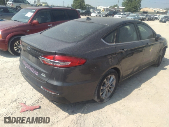 2019 Ford Fusion SE with VIN 3FA6P0HD5KR248153, listed as a IAAI auction lot 36809480 with 125,712 mi miles. Bid and sale history available at carsss.com. Image 4.