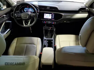 2022 Audi Q3 Premium with VIN WA1AUCF39N1047969, listed as a Copart auction lot 70757204 with 30,800 mi miles and Salvage Title. Bid and sale history available at carsss.com. Image 8.