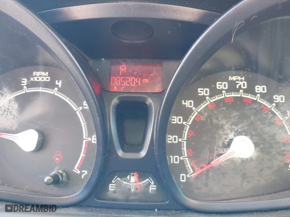 2013 Ford Fiesta S with VIN 3FADP4AJ9DM226798, listed as a IAAI auction lot 41775922 with 85,204 mi miles. Bid and sale history available at carsss.com. Image 7.