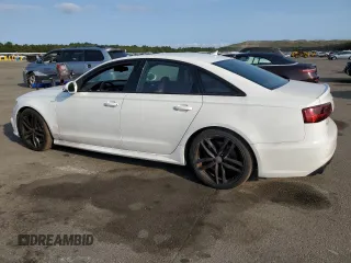 2018 Audi S6 Prestige with VIN WAUHFAFC8JN007112, listed as a Copart auction lot 71203664 with 61,267 mi miles and Salvage Title. Bid and sale history available at carsss.com. Image 2.