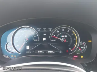 2019 BMW M5 Competition with VIN WBSJF0C52KB447102, listed as a IAAI auction lot 41778593 with 31,030 mi miles. Bid and sale history available at carsss.com. Image 7.