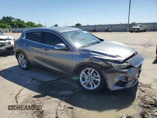 2018 Infiniti QX30 Pure with VIN SJKCH5CP4JA002337, listed as a Copart auction lot 54106505 with Not provided miles and Salvage title. Bid and sale history available at DreamBid. Image 4.