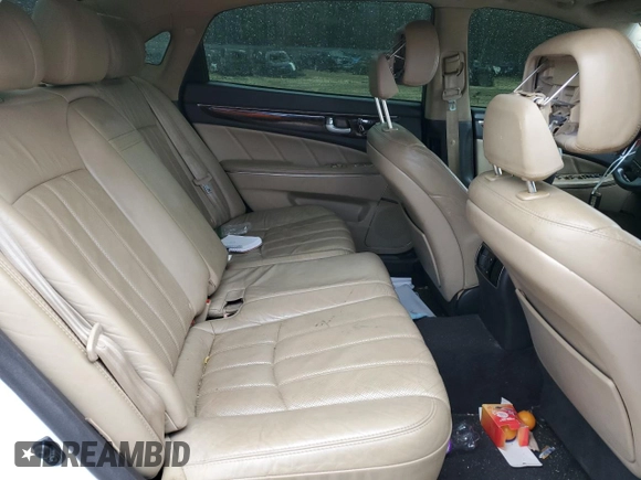 2012 Hyundai Equus Signature с VIN KMHGH4JH8CU047949, выставлен на аукционе Copart как лот 52903595 с пробегом 105 049 миль миль и Списание • Salvage title. История ставок и продаж доступна на DreamBid. Изображение 10.