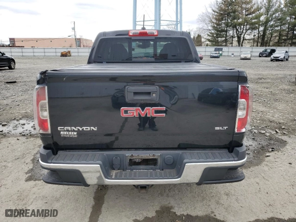 2016 GMC Canyon 4WD SLT with VIN 1GTG6DE38G1304155, listed as a Copart auction lot 48148885 with 113,702 mi miles and Salvage Title. Bid and sale history available at carsss.com. Image 6.