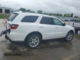 2015 Dodge Durango Citadel z VIN 1C4RDJEG2FC830090, wystawiony jako Copart lot #55167585 z przebiegiem 167 918 mil mil oraz Szkoda całkowita • Salvage title. Historia ofert i sprzedaży dostępna na DreamBid. Obrazek 3.