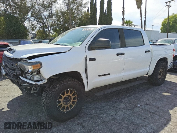 2020 Toyota Tundra 2WD SR5 with VIN 5TFEY5F15LX264466, listed as a Copart auction lot 47831385 with 92,780 mi miles and Clean Title. Bid and sale history available at carsss.com. Image 1.