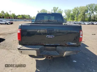 2013 Ford F-250 XL with VIN 1FTBF2B68DEA82735, listed as a Copart auction lot 58543855 with 106,710 mi miles and Salvage title. Bid and sale history available at DreamBid. Image 6.
