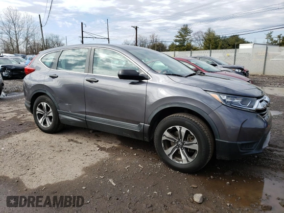 2017 Honda CR-V LX with VIN 2HKRW6H37HH222332, listed as a Copart auction lot 42993283 with 40,481 mi miles. Bid and sale history available at carsss.com. Image 4.