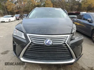 2017 Lexus RX with VIN 2T2BGMCA0HC011089, listed as a Copart auction lot 84791604 with 109,349 mi miles and Salvage Title. Bid and sale history available at carsss.com. Image 5.