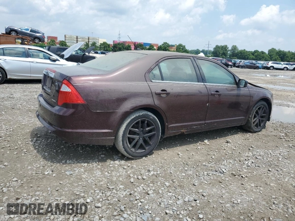 2012 Ford Fusion SEL with VIN 3FAHP0JG5CR156037, listed as a Copart auction lot 62813545 with 145,665 mi miles and Clean title. Bid and sale history available at DreamBid. Image 3.