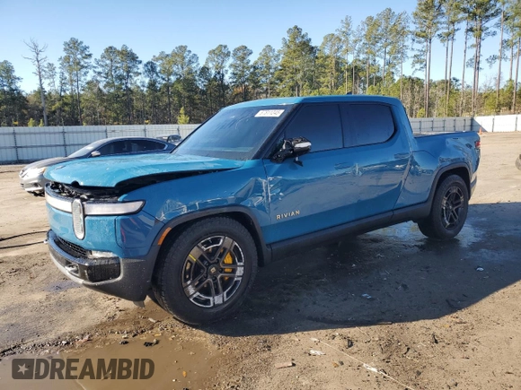 2022 Rivian R1T Launch Edition z VIN 7FCTGAAL7NN000539, wystawiony jako Copart lot #87811245 z przebiegiem Nie podano mil oraz Szkody całkowita. Historia ofert i sprzedaży dostępna na DreamBid. Obrazek 1.