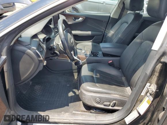 2014 Audi A7 3.0 TDI Premium Plus with VIN WAUWMAFCXEN020169, listed as a Copart auction lot 62112274 with 0 mi miles and Salvage Title. Bid and sale history available at carsss.com. Image 7.