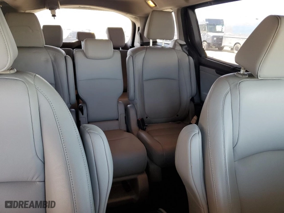 2019 Honda Odyssey EX-L with VIN 5FNRL6H72KB080618, listed as a Copart auction lot 50993495 with 49,067 mi miles and Salvage Title. Bid and sale history available at carsss.com. Image 10.