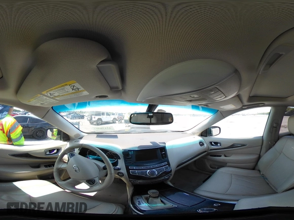 2013 Infiniti JX35 with VIN 5N1AL0MM6DC332579, listed as a IAAI auction lot 42138584 with 137,046 mi miles and . Bid and sale history available at DreamBid. Image 18.