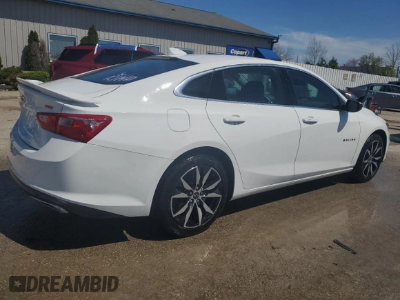 2023 Chevrolet Malibu RS with VIN 1G1ZG5ST6PF253170, listed as a Copart auction lot 52100645 with 19,005 mi miles and Salvage Title. Bid and sale history available at DreamBid. Image 3.