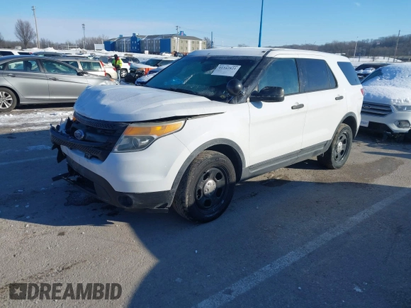 2014 Ford Police Interceptor Utility z VIN 1FM5K8ARXEGA33593, wystawiony jako IAAI lot #41342821 z przebiegiem 175 456 mil mil oraz . Historia ofert i sprzedaży dostępna na DreamBid. Obrazek 16.