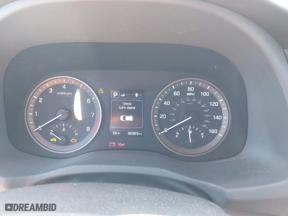 2018 Hyundai Tucson Value with VIN KM8J3CA26JU700642, listed as a IAAI auction lot 41655085 with 80,903 mi miles. Bid and sale history available at carsss.com. Image 7.