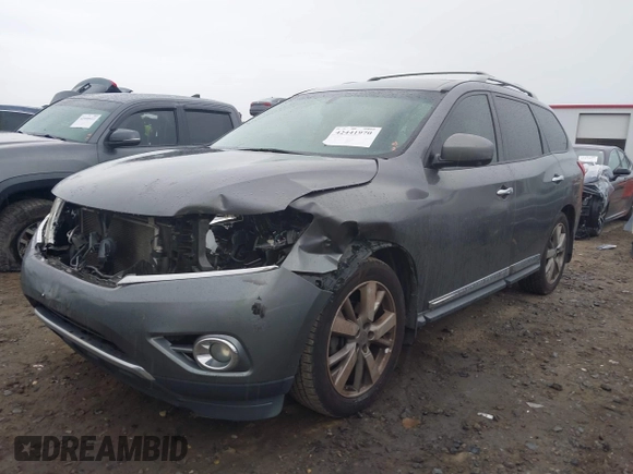 2016 Nissan Pathfinder SL with VIN 5N1AR2MN2GC661447, listed as a IAAI auction lot 42441970 with 178,658 mi miles and . Bid and sale history available at DreamBid. Image 2.