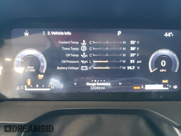 2024 Jeep Grand Cherokee Laredo with VIN 1C4RJHAG0RC700496, listed as a Copart auction lot 88449625 with 32,049 mi miles and Clean title. Bid and sale history available at DreamBid. Image 9.