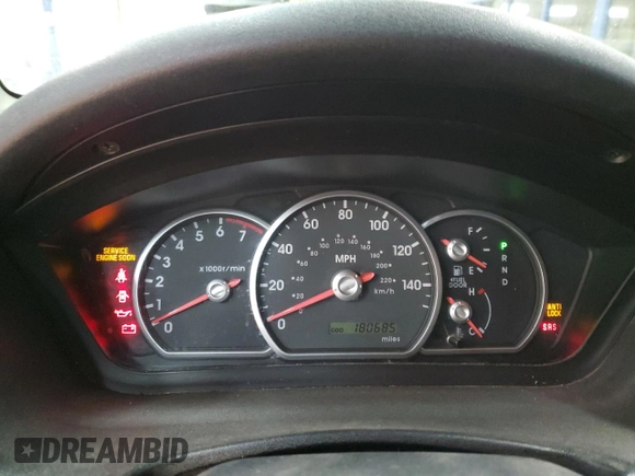 2004 Mitsubishi Endeavor LS with VIN 4A4MN21S34E012708, listed as a Copart auction lot 79966524 with 180,685 mi miles and Salvage Title. Bid and sale history available at carsss.com. Image 9.