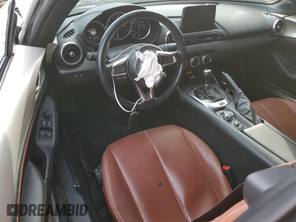 2023 Mazda MX-5 Miata Grand Touring with VIN JM1NDAM70P0552860, listed as a Copart auction lot 79240314 with 16,173 mi miles and Salvage title. Bid and sale history available at DreamBid. Image 8.