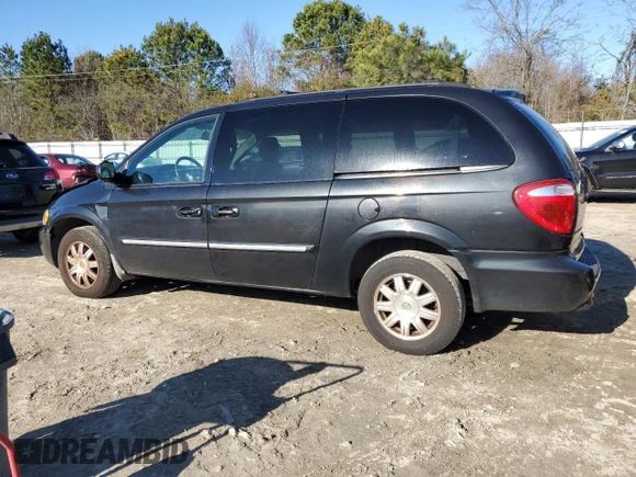 2007 Chrysler Town & Country LWB Touring with VIN 2A4GP54LX7R185132, listed as a Copart auction lot 85721084 with 186,950 mi miles and Salvage Title. Bid and sale history available at carsss.com. Image 2.