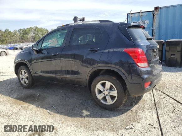 2022 Chevrolet Trax LT with VIN KL7CJPSM7NB567298, listed as a Copart auction lot 46602935 with 19,903 mi miles and Clean Title. Bid and sale history available at carsss.com. Image 2.