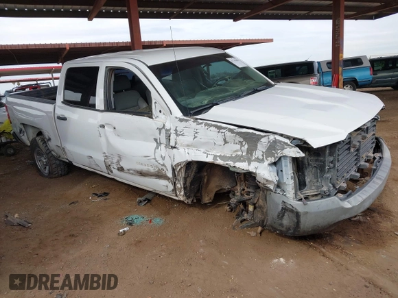 2018 Chevrolet Silverado 1500 Work Truck with VIN 3GCUKNEC2JG308361, listed as a IAAI auction lot 41741803 with 121,793 mi miles. Bid and sale history available at carsss.com. Image 1.
