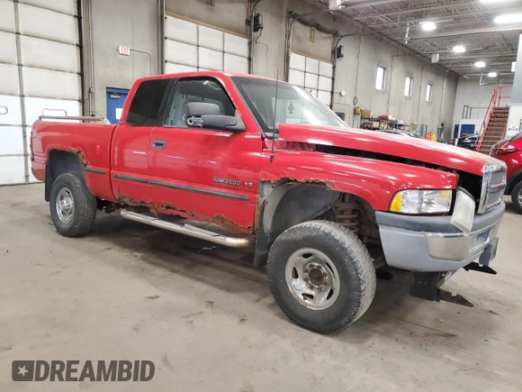 1999 Dodge 2500 z VIN 1B7KF23Z9XJ518772, wystawiony jako Copart lot #83829844 z przebiegiem 160 519 mil mil oraz Czysty tytuł • Clean title. Historia ofert i sprzedaży dostępna na DreamBid. Obrazek 4.