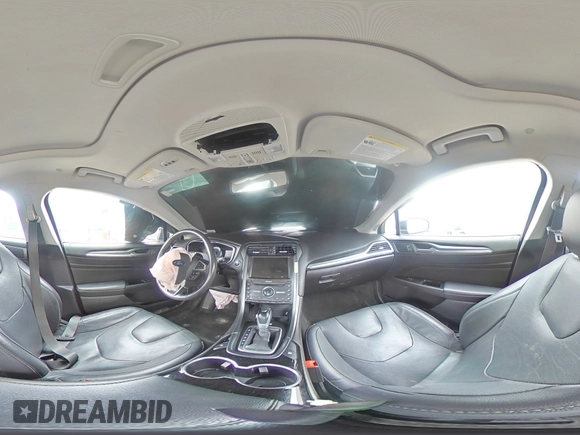 2016 Ford Fusion Titanium Hybrid with VIN 3FA6P0RU6GR324405, listed as a Copart auction lot 51382585 with 0 mi miles and Salvage Title. Bid and sale history available at carsss.com. Image 15.