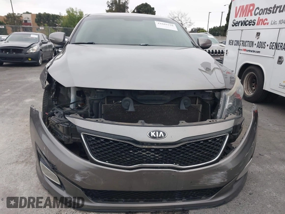 2015 Kia Optima LX with VIN 5XXGM4A75FG507392, listed as a IAAI auction lot 41889228 with 133,460 mi miles. Bid and sale history available at carsss.com. Image 13.
