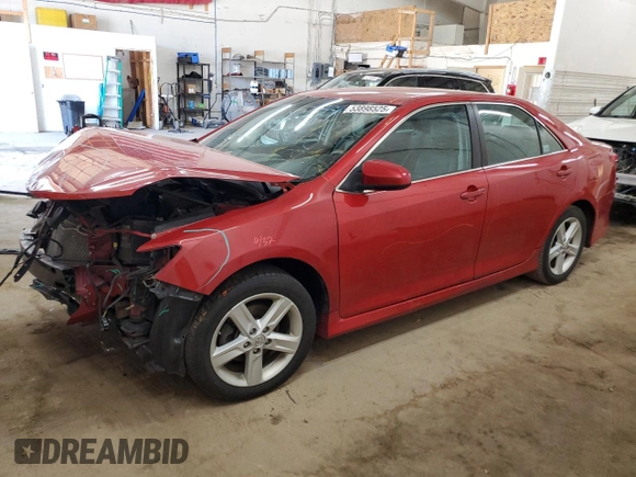 2013 Toyota Camry L with VIN 4T1BF1FK5DU672037, listed as a Copart auction lot 53898525 with 127,703 mi miles and Salvage Title. Bid and sale history available at carsss.com. Image 1.