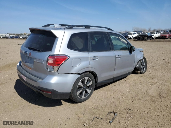 2018 Subaru Forester Premium with VIN JF2SJAEC6JH551780, listed as a Copart auction lot 48729595 with 98,436 mi miles and Salvage Title. Bid and sale history available at carsss.com. Image 3.
