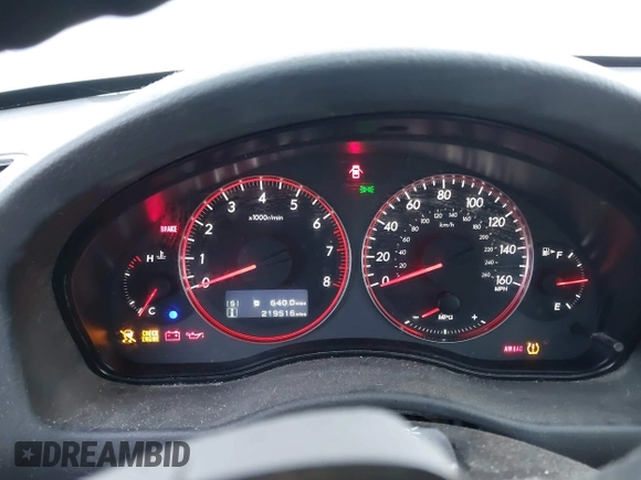 2008 Subaru Outback XT Limited with VIN 4S4BP63C186304066, listed as a IAAI auction lot 41193892 with 219,516 mi miles and . Bid and sale history available at DreamBid. Image 7.