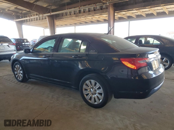 2014 Chrysler 200 LX with VIN 1C3CCBAB1EN213599, listed as a Copart auction lot 46663535 with 86,829 mi miles and Clean Title. Bid and sale history available at DreamBid. Image 2.