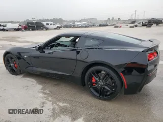 2015 Chevrolet Corvette 2LT with VIN 1G1YC2D7XF5100754, listed as a Copart auction lot 82819574 with 6,030 mi miles and Non Repairable. Bid and sale history available at carsss.com. Image 2.