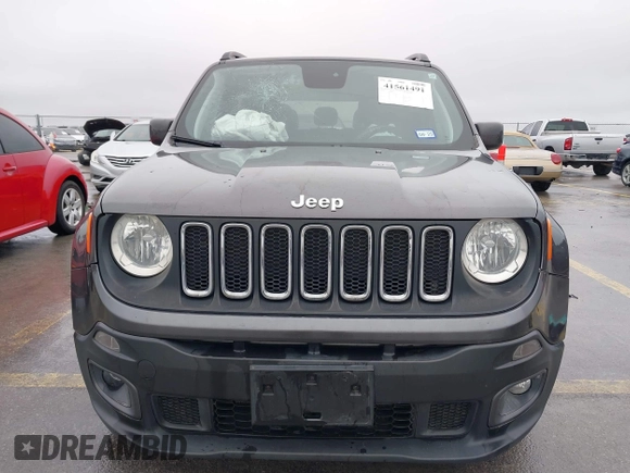 2018 Jeep Renegade Altitude with VIN ZACCJABB4JPH14059, listed as a IAAI auction lot 41561491 with 135,134 mi miles and . Bid and sale history available at DreamBid. Image 12.