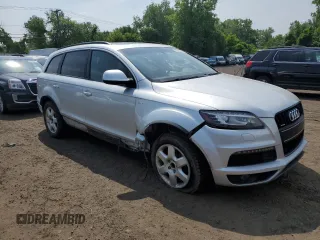 2013 Audi Q7 Prestige with VIN WA1WMAFE0DD006963, listed as a Copart auction lot 59361945 with 169,878 mi miles and Salvage title. Bid and sale history available at DreamBid. Image 4.