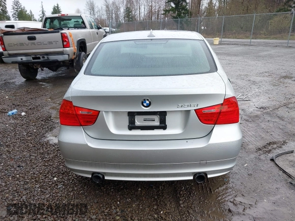 2011 BMW 3 Series 335i with VIN WBAPM5C58BE576736, listed as a IAAI auction lot 41859606 with 120,884 mi miles. Bid and sale history available at carsss.com. Image 15.