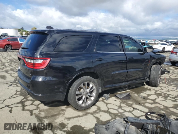 2019 Dodge Durango R/T with VIN 1C4SDHCT3KC582145, listed as a Copart auction lot 49098955 with 86,424 mi miles and Salvage title. Bid and sale history available at DreamBid. Image 3.