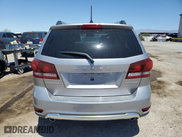 2019 Dodge Journey Crossroad z VIN 3C4PDCGG1KT797517, wystawiony jako Copart lot #54095955 z przebiegiem 40 186 mil mil oraz Szkoda całkowita • Salvage title. Historia ofert i sprzedaży dostępna na DreamBid. Obrazek 6.