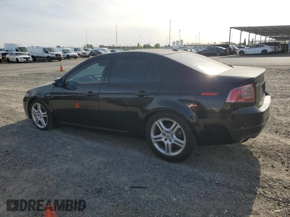 2007 Acura TL with VIN 19UUA66247A038816, listed as a Copart auction lot 55165925 with 96,499 mi miles and Salvage Title. Bid and sale history available at carsss.com. Image 2.