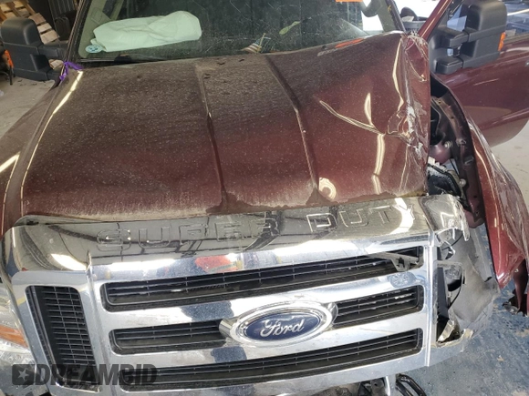 2009 Ford F-250 XL with VIN 1FTSW21509EA50670, listed as a Copart auction lot 83538184 with 112,091 mi miles and Salvage title. Bid and sale history available at DreamBid. Image 12.