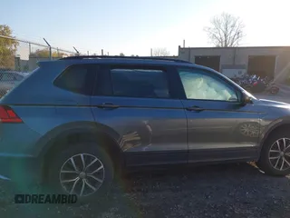 2021 Volkswagen Tiguan S with VIN 3VV0B7AX5MM000806, listed as a IAAI auction lot 40648538 with 38,224 mi miles and . Bid and sale history available at DreamBid. Image 13.